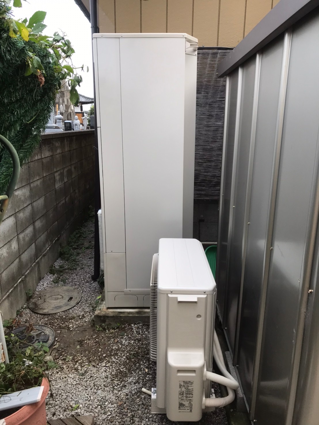 埼玉県熊谷市戸出 エコキュート交換工事G様
